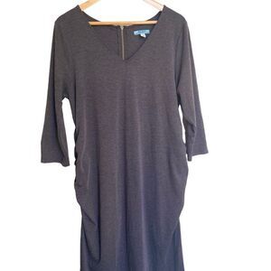 Old Navy Maternity Dress Exposed Back Zipper Size XL